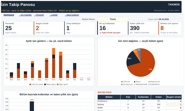 Leave Tracking preview